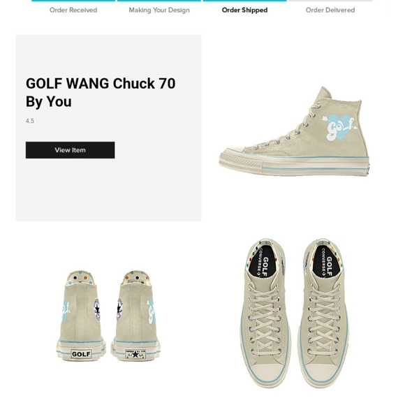 Golf Wang-Tyler the creator Converse Chuck Taylor's 70s - Picture 13 of 13